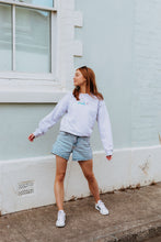 Load image into Gallery viewer, Embroidered trio of colourful moths sweater