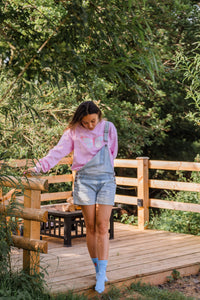 The Fancy Holographic butterfly sweater