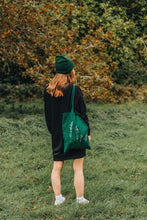 Load image into Gallery viewer, Wildflower embroidered tote bag