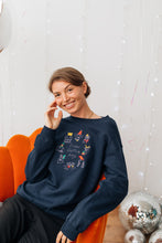 Load image into Gallery viewer, Super Festive Dogs embroidered sweater