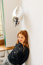 Load image into Gallery viewer, Metallic Star embroidered sweater