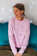 Load image into Gallery viewer, Metallic Star embroidered sweater