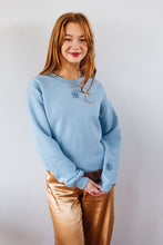 Load image into Gallery viewer, Snowflake embroidered sweater