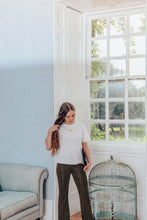 Load image into Gallery viewer, Mini star embroidered organic t-shirt.