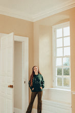 Load image into Gallery viewer, Embroidered large wildflower hoodie with floral sleeves
