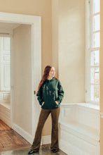 Load image into Gallery viewer, Embroidered large wildflower hoodie with floral sleeves