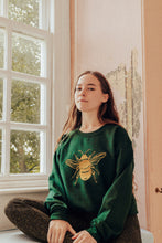 Load image into Gallery viewer, Extra special Embroidered BIG bee sweater
