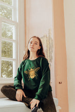 Load image into Gallery viewer, Extra special Embroidered BIG bee sweater