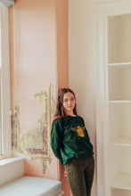 Load image into Gallery viewer, Extra special Embroidered BIG bee sweater
