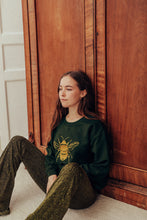 Load image into Gallery viewer, Extra special Embroidered BIG bee sweater