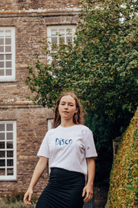 DISCO embroidered T-shirt.