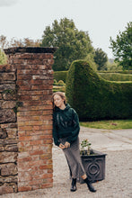 Load image into Gallery viewer, Embroidered large wildflower hoodie with floral sleeves