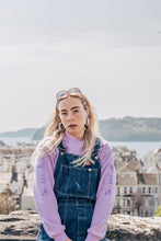 Load image into Gallery viewer, Embroidered bee sleeve sweater