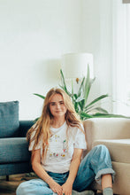 Load image into Gallery viewer, Crazy christmas cats embroidered t-shirt