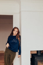 Load image into Gallery viewer, lots of Dinosaurs embroidered sweater