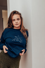 Load image into Gallery viewer, lots of Dinosaurs embroidered sweater