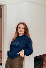 Load image into Gallery viewer, lots of Dinosaurs embroidered sweater