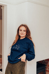 lots of Dinosaurs embroidered sweater