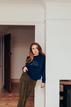 Load image into Gallery viewer, lots of Dinosaurs embroidered sweater
