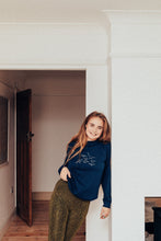 Load image into Gallery viewer, lots of Dinosaurs embroidered sweater