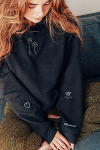 You got this embroidered hoodie