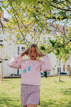 Load image into Gallery viewer, Embroidered big doodle bee sweater