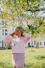 Load image into Gallery viewer, Embroidered big doodle bee sweater