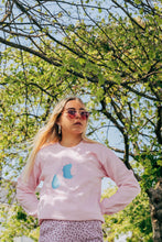 Load image into Gallery viewer, Embroidered big doodle bee sweater