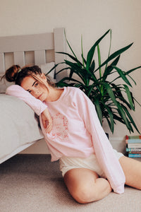 Favourite cat embroidered sweater