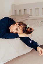 Load image into Gallery viewer, I just wanna make nice things embroidered sweater