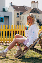 Load image into Gallery viewer, Embroidered bee sleeve sweater