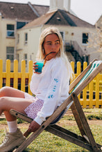 Load image into Gallery viewer, Embroidered bee sleeve sweater
