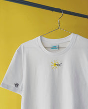 Load image into Gallery viewer, Everything will be ok slogan and embroidered sun t-shirt