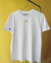 Load image into Gallery viewer, Everything will be ok slogan and embroidered sun t-shirt