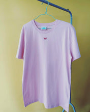 Load image into Gallery viewer, Mini butterfly embroidered organic t-shirt