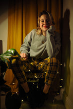 Load image into Gallery viewer, Mini smiley stop worrying embroidered sweater