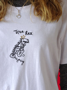 Tree rex xmas t-shirt