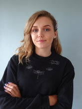 Load image into Gallery viewer, Bug collar embroidered sweater