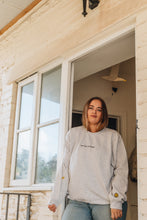 Load image into Gallery viewer, Cosy rainy day embroidered sweater