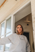 Load image into Gallery viewer, Cosy rainy day embroidered sweater