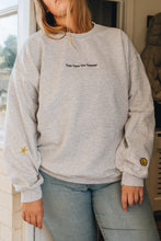 Load image into Gallery viewer, Cosy rainy day embroidered sweater
