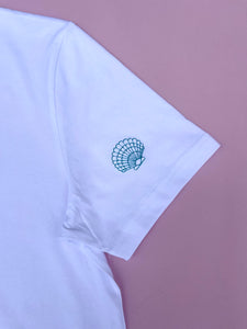 Ocean embroidered T-shirt