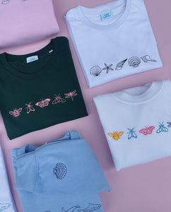 Mini bugs embroidered sweater