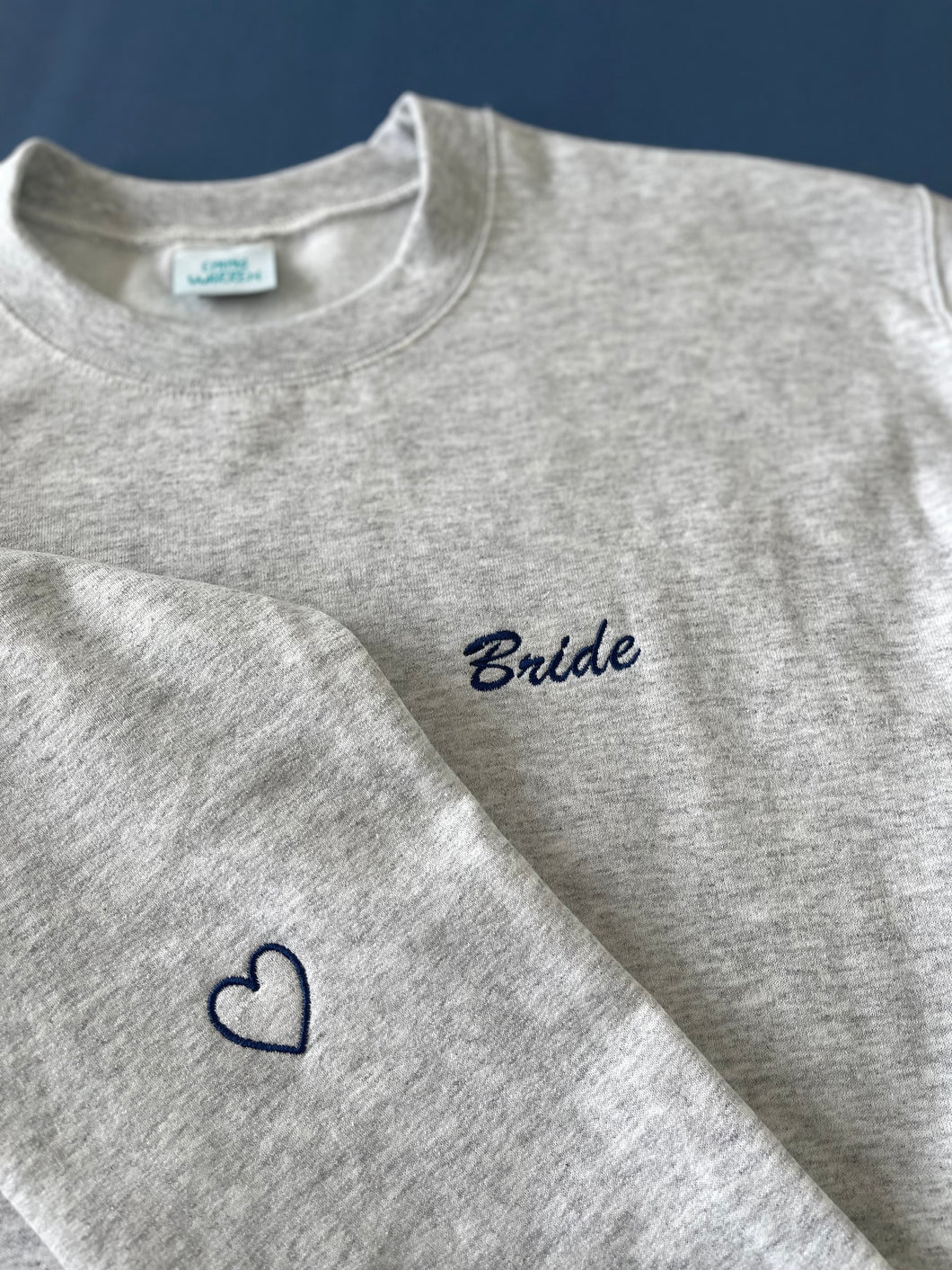 Bridal party heart sleeve sweater