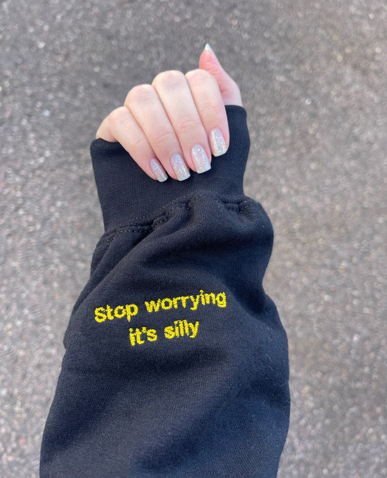 Stop worrying it's silly sleeve addition