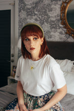 Load image into Gallery viewer, Everything will be ok slogan and embroidered sun t-shirt