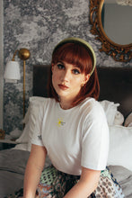 Load image into Gallery viewer, Everything will be ok slogan and embroidered sun t-shirt