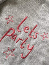 Load image into Gallery viewer, Lets party sweater with sleeve detail