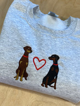 Load image into Gallery viewer, Doberman Embroidered Sweater