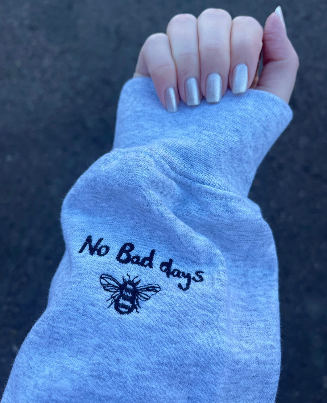 No Bad days bee sleeve addition